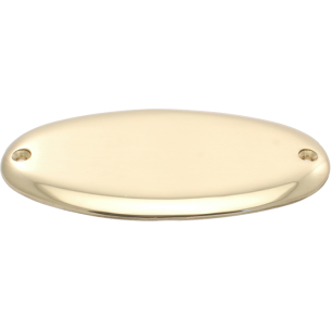 cod. 24.323 - Targa ottone cm 12