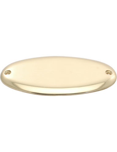 cod. 24.323 - Targa ottone cm 12