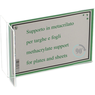 cod. 24.416 - Supporto plex trasp. 21X15