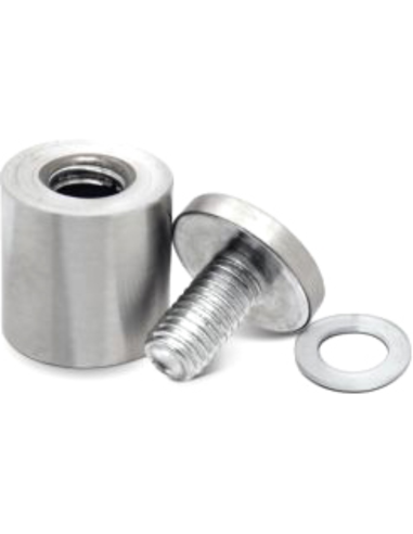 cod. 24.482 - Distanziale mm 30x25 arg. m4