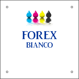 cod. 24.505 - Targa forex neutra a cmq min. E. 7 Made in Italy