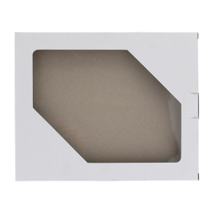 cod. 25.044 - Scatola bianca cm 23x18 con finestra