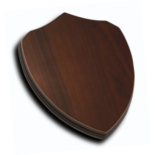 cod. 25.605C - Crest legno cm 20
