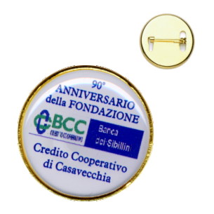 cod. 26.552N - Conf. 50 distintivi neutro mm 25