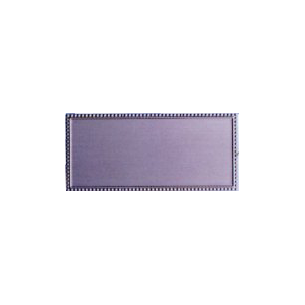 cod. 26.631 - Targhetta silver 10x4