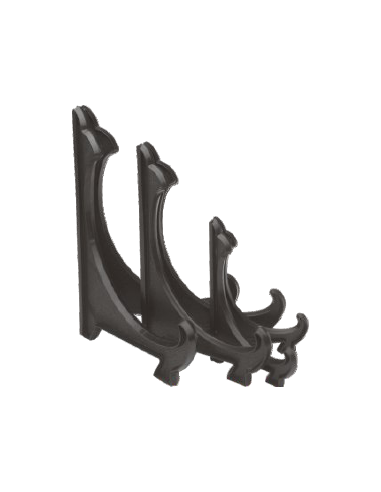 cod. 26.652 - Piedino abs nero cm 15