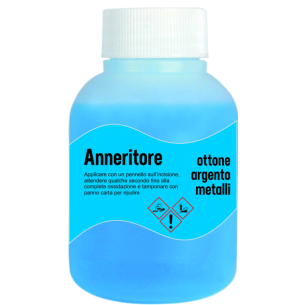 cod. 27.535 - Anneritore per incisioni metallo ml 150 Made in Italy