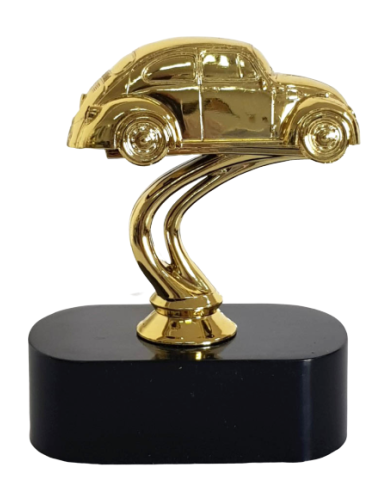 cod. P.AU16 - Trofeo auto maggiolino volkswagen typ 1 cm 14