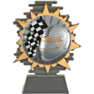 cod. P.AU25.800.27 - Trofeo auto automobilismo cm 14