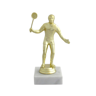 cod. P.BAD02 - Trofeo Badminton  cm 15
