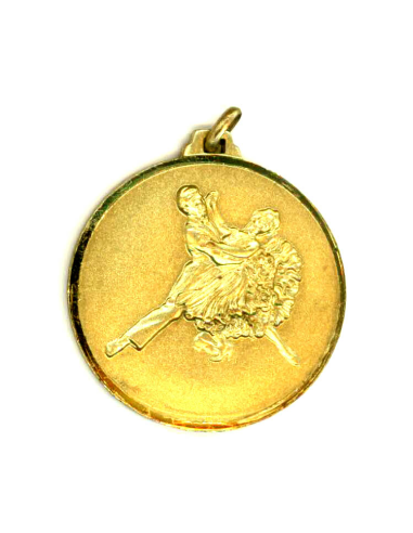 cod. P.BAL.M01 - Medaglia Ballo cm 4