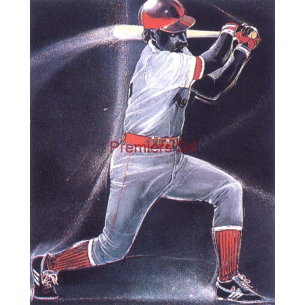 cod. P.BASB05 - Cornice con Poster Baseball 24x18