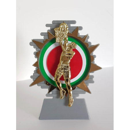 cod. P.BASK27 - Trofeo Basket cm 14