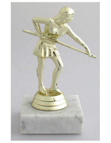 cod. P.BI01 - Trofeo Biliardo F. cm 12