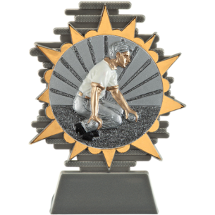 cod. P.BO25.800.14 - Trofeo bocce cm 14