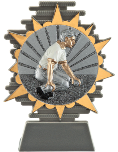 cod. P.BO25.800.14 - Trofeo bocce cm 14