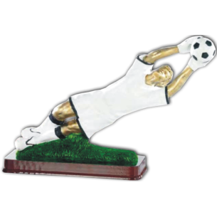 cod. P.CAL146 - Trofeo Calcio portiere cm 30x25