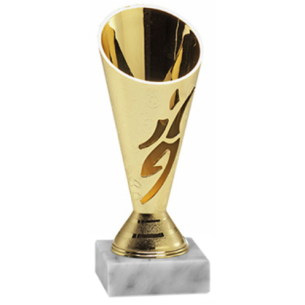 cod. P.CAL15.308G - Trofeo calcio gold cm 15
