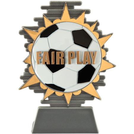 cod. P.CAL25.800.37 - Trofeo calcio fair play cm 14