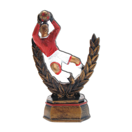 cod. P.CAL99 - Trofeo Calcio portiere cm 25