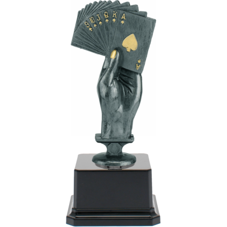 cod. P.CAR02 - Trofeo carte cm 17