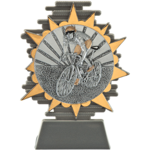 cod. P.CI25.800.16 - Trofeo ciclo ciclismo cm 14