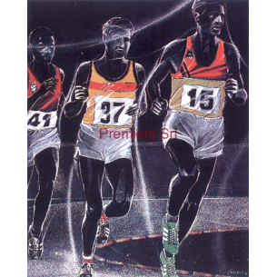 cod. P.CO23 - Cornice con Poster Corsa 24x18