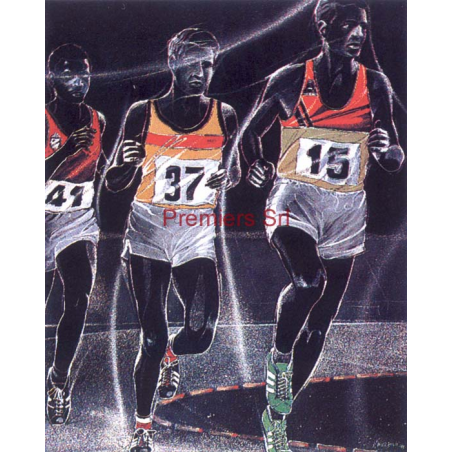 cod. P.CO23 - Cornice con Poster Corsa 24x18