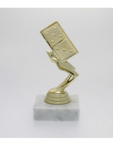 cod. P.DO01 - Trofeo Domino cm 13