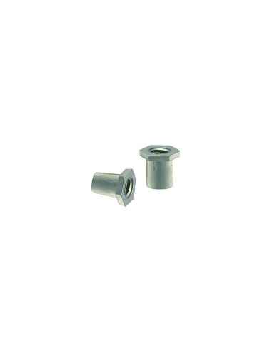 cod. P.GAD28.004 - Conf.100 bulloni 1/4" cm 1