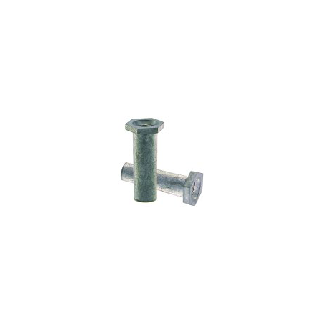 cod. P.GAD28.005 - Conf.100 bulloni 1/4" cm 2