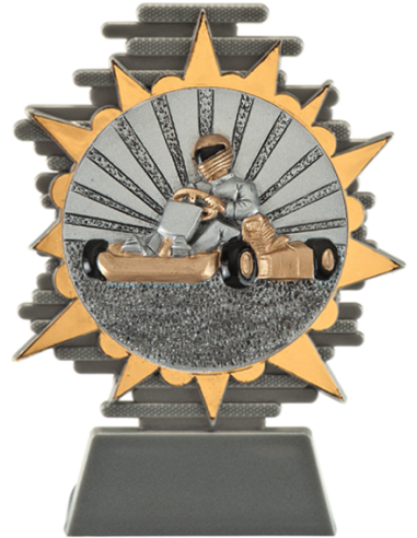 cod. P.GOK25.800.19 - Trofeo go kart cm 14
