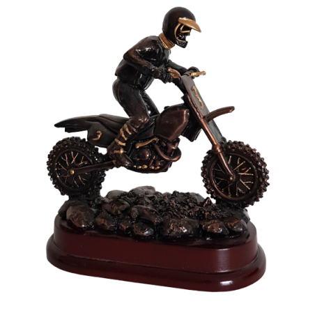 cod. P.MOT17.317 - Trofeo Motocross cm 18