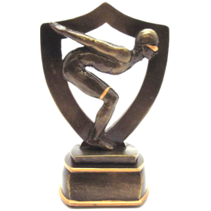 cod. P.NU05 - Trofeo Nuoto cm 18