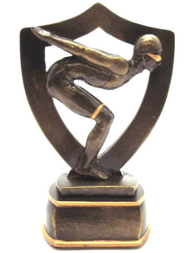 cod. P.NU05 - Trofeo Nuoto cm 18