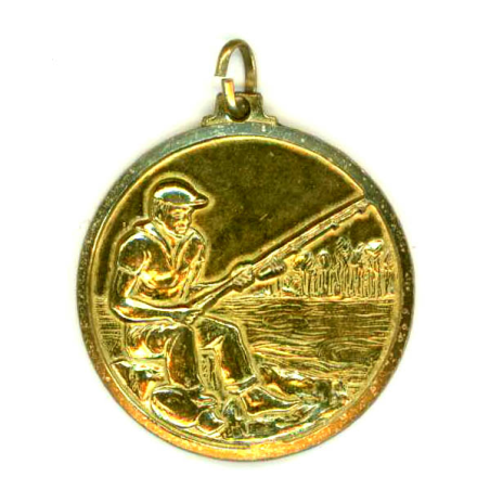 cod. P.PE.M01 - Medaglia Pesca cm 3