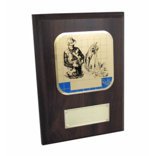 cod. P.PE10 - Trofeo Pesca cm 18x13