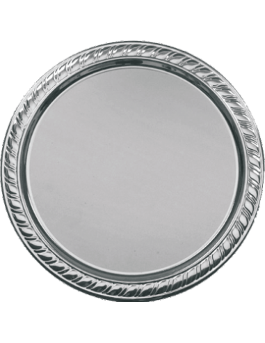 cod. P.PIA22.002SK - Piatto alluminio cm 14