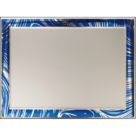 cod. P.TA19.603SB - Targa alluminio cm 16x12