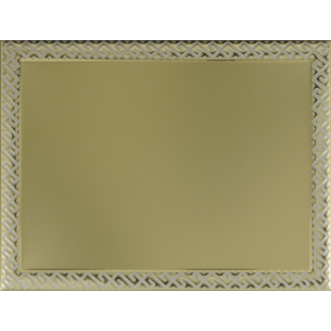 cod. P.TA19.792GW - Targa alluminio 20x15