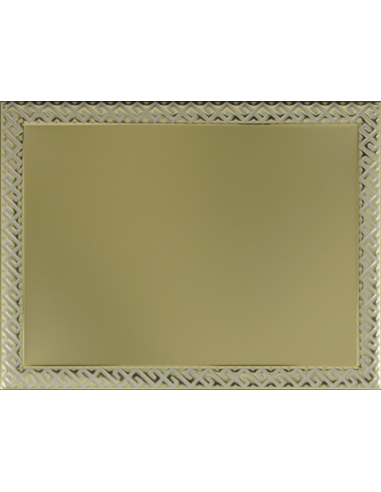 cod. P.TA19.792GW - Targa alluminio 20x15