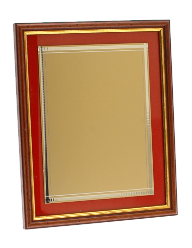 cod. P.TA26.02 - Quadro con targa cm 26x21