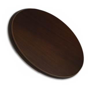 cod. P.TAL25.083 - Targa legno ovale cm 24x16