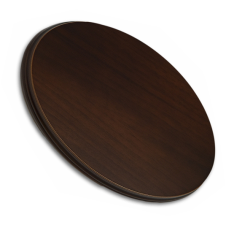cod. P.TAL25.083 - Targa legno ovale cm 24x16