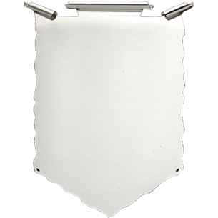 cod. P.TAQ20.461 - Targa silver cm 27x21