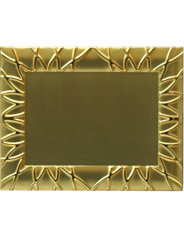 cod. P.TAQ20.571 - Targa gold cm 23