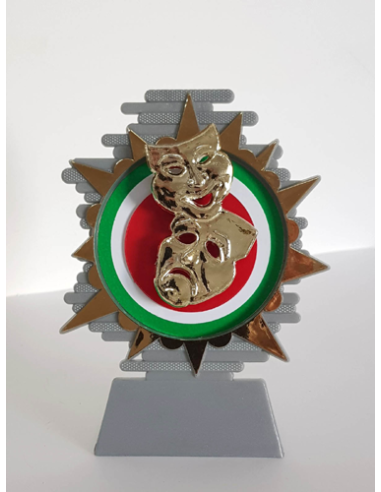 cod. P.TEA01 - Trofeo teatro cm 14