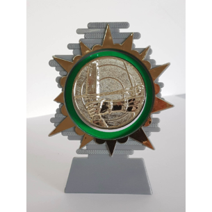 cod. P.TIA01 - Trofeo tiro con l'arco cm 14