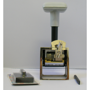 cod. P.TIM03 - Timbro numeratore automatico 6 cifre