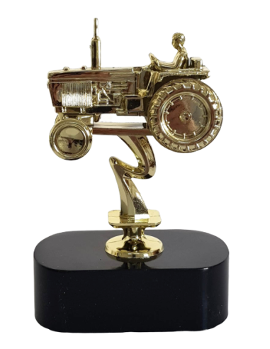 cod. P.TRA01 - Trofeo trattore cm 17